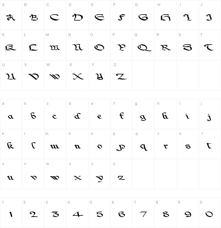 HISTORICAL字体