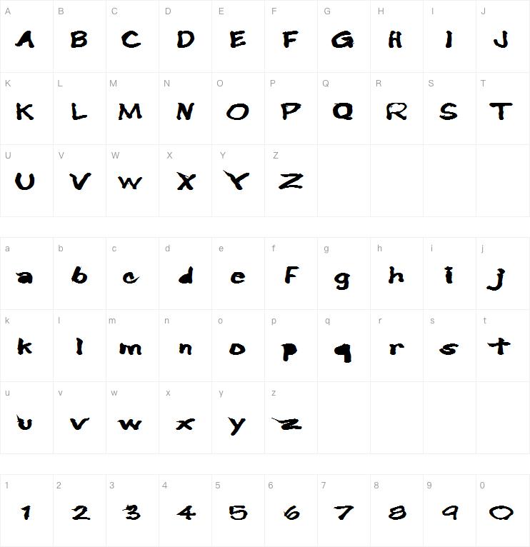 CAUCASIAN字体