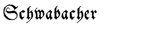 Schwabacher字体下载