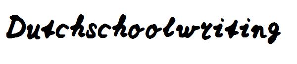 Dutchschoolwriting字体