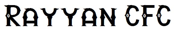 Rayyan CFC字体
