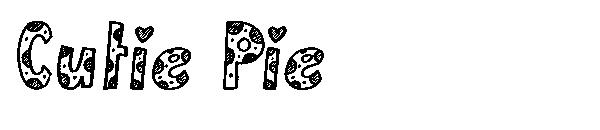 Cutie Pie字体