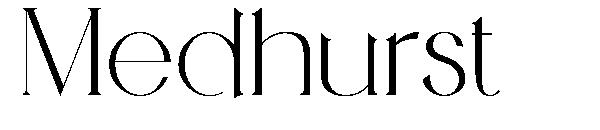 Medhurst字体