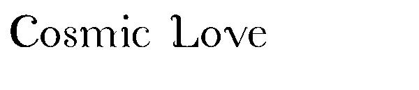 Cosmic Love字体