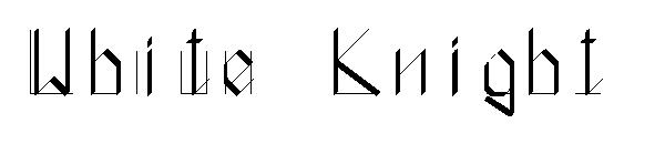 White Knight字体