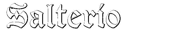 Salterio字体