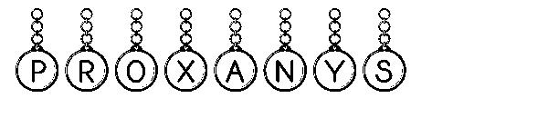 Proxanys字体