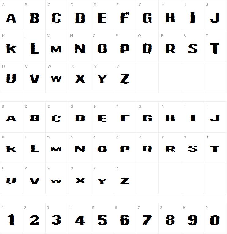 VULGARDISPLAY字体