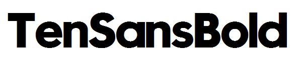 TenSansBold字体