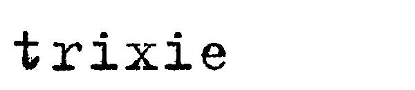 trixie字体