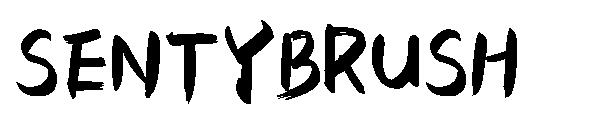 sentybrush字体