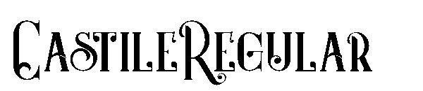 CastileRegular字体