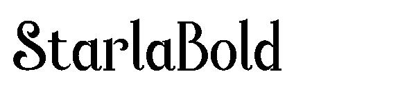 StarlaBold字体