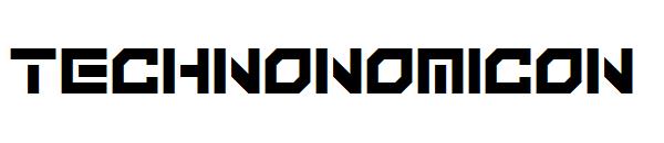 Technonomicon字体