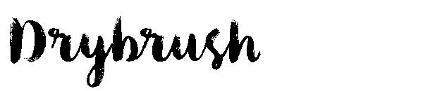 Drybrush字体