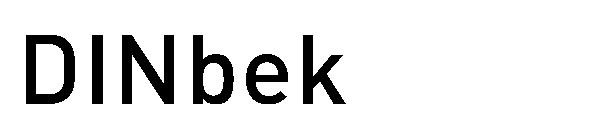 DINbek字体