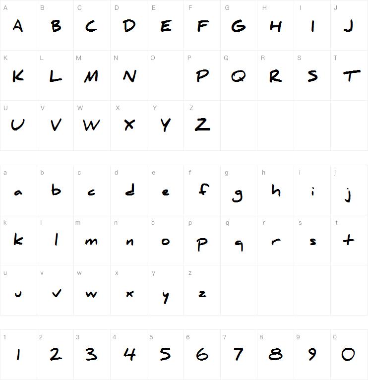 Danielblack字体