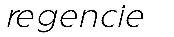 regencie字体