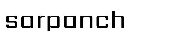 sarpanch字体