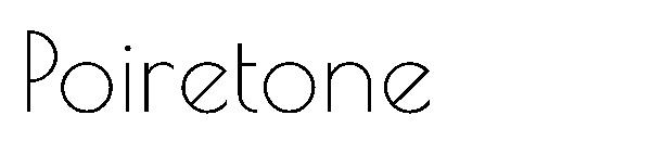 Poiretone字体