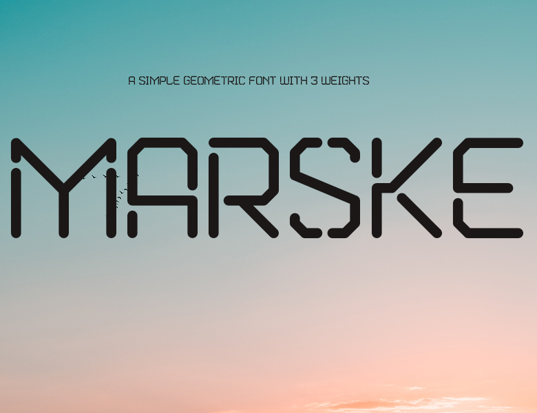 marske字体