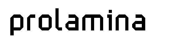 prolamina字体