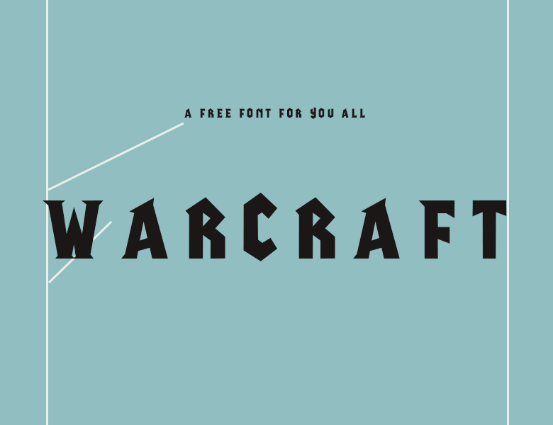 warcraft字体