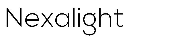 Nexalight字体