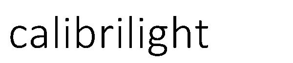 calibrilight字体