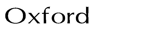 Oxford字体