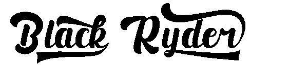 Black Ryder字体