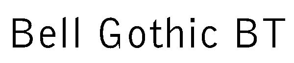 Bell Gothic BT字体