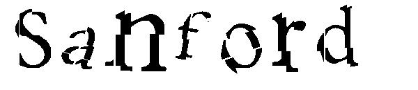 Sanford字体