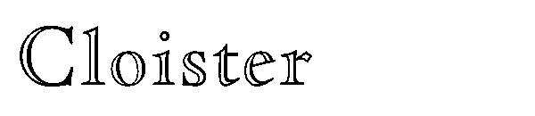 Cloister字体