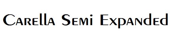 Carella Semi Expanded字体