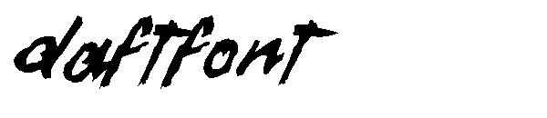 DaftFont字体