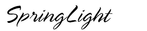 SpringLight字体