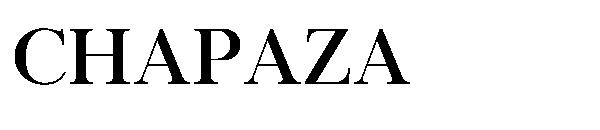 CHAPAZA字体