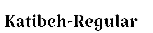 Katibeh-Regular字体