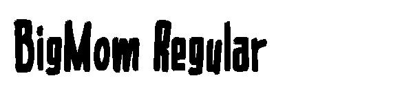 BigMom Regular字体