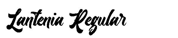Lantenia Regular字体