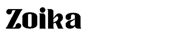 Zoika字体