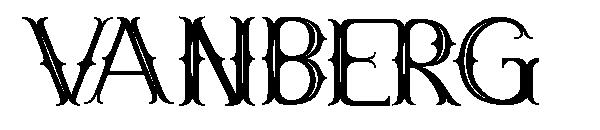 vanberg字体