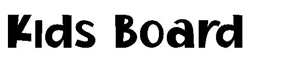 Kids Board字体