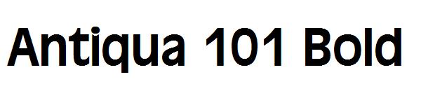 Antiqua 101 Bold字体