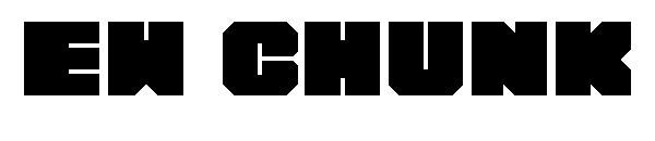 EW Chunk字体