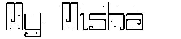 My Misha字体