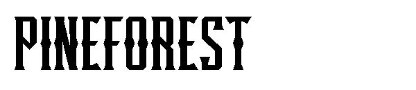 pineforest字体