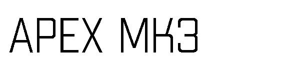 Apex Mk3字体