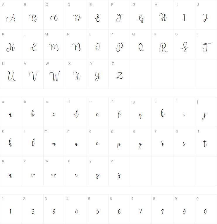 Chourush字体